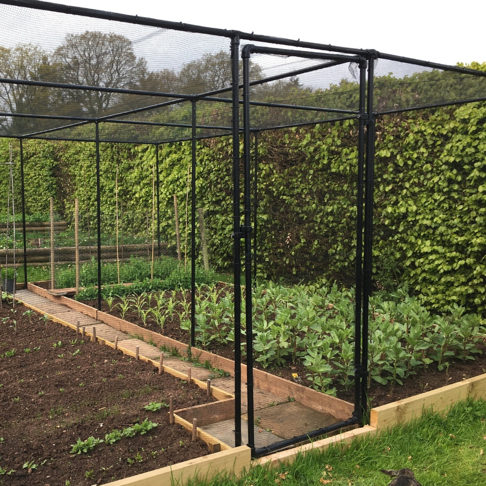 premium cage door on garden cage