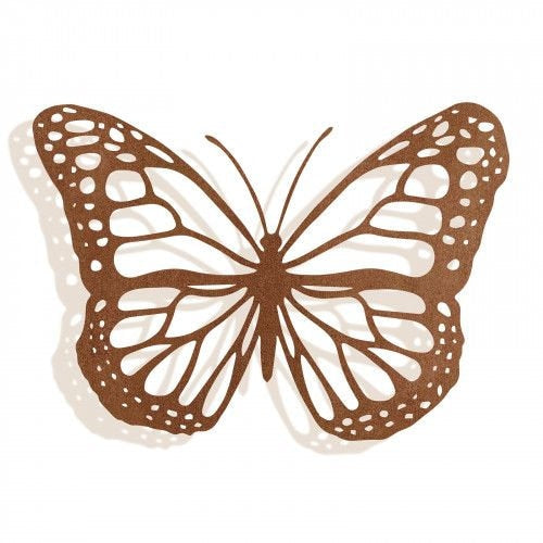 Rusted Butterfly Wall Art