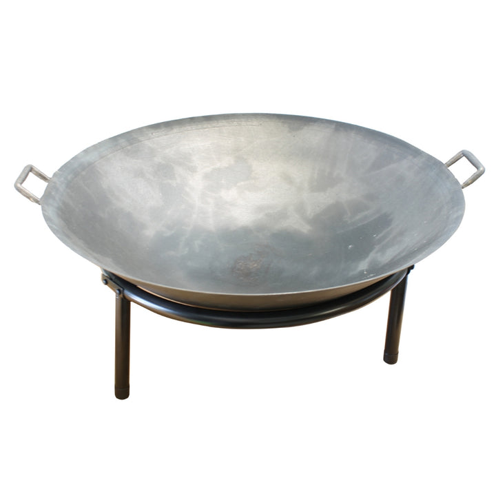 Fire Pit for Garden Cast Iron Charcoal Fire Bowl