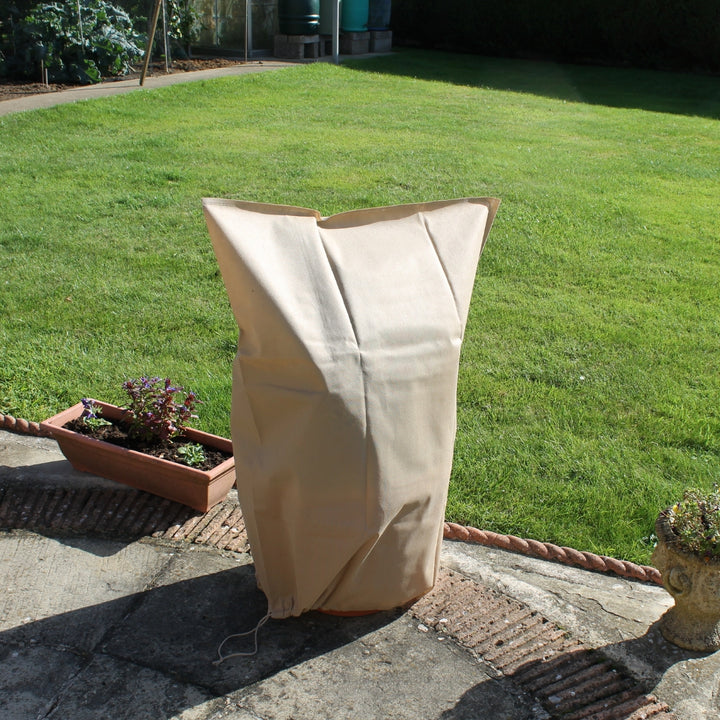 Heavy Duty Fleece Bag on large plant