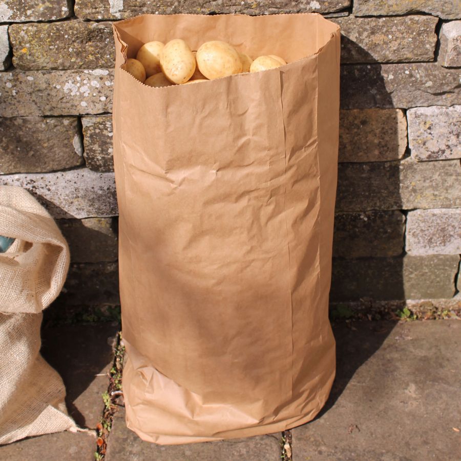 Paper Potato Sacks - Garden Netting