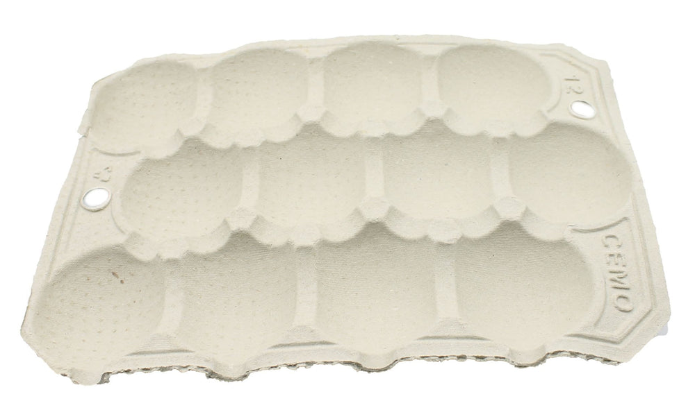 Apple storage trays shown upside down on white background