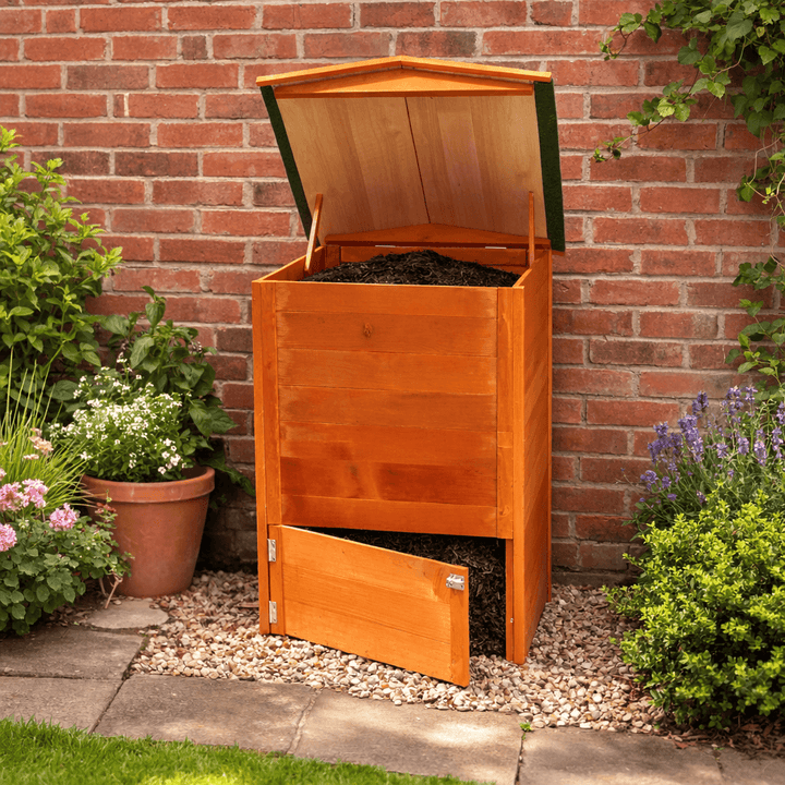 Wooden Beehive Compost Bin 288L