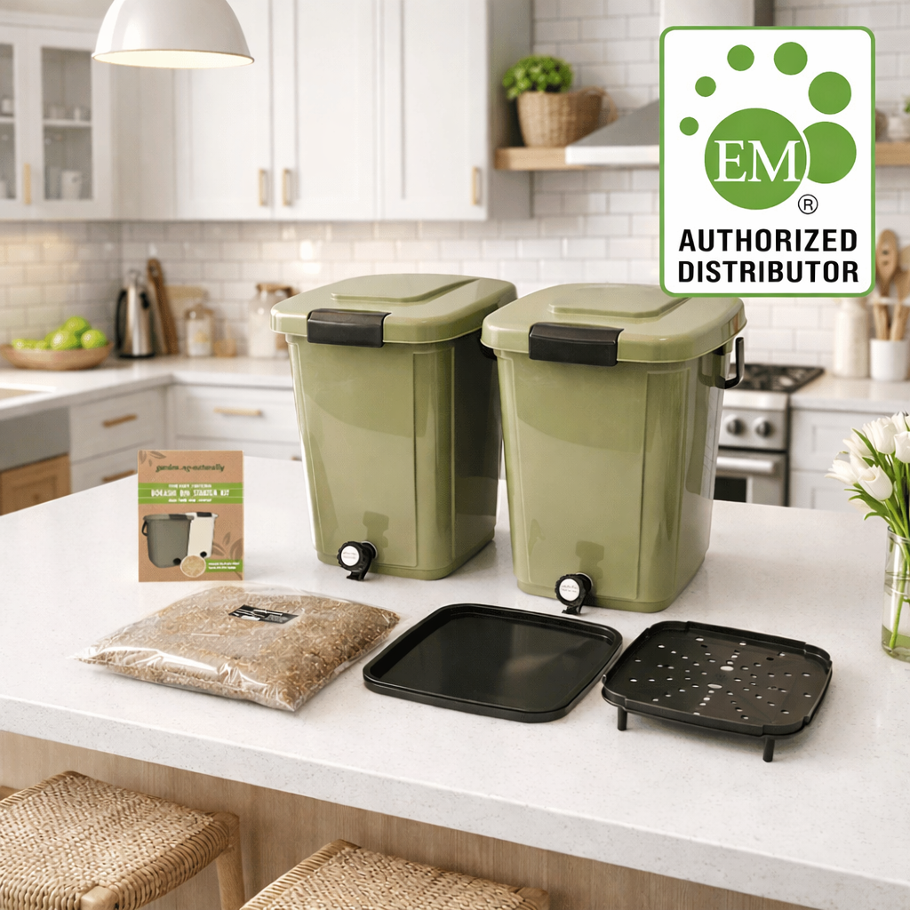 Bokashi Food Waste Composting Kit 2 × 20L Bins