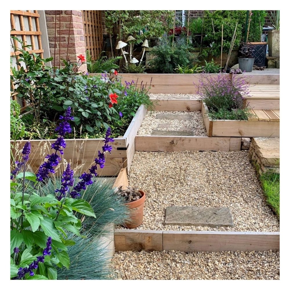 Cedar Raised Beds - Garden Netting