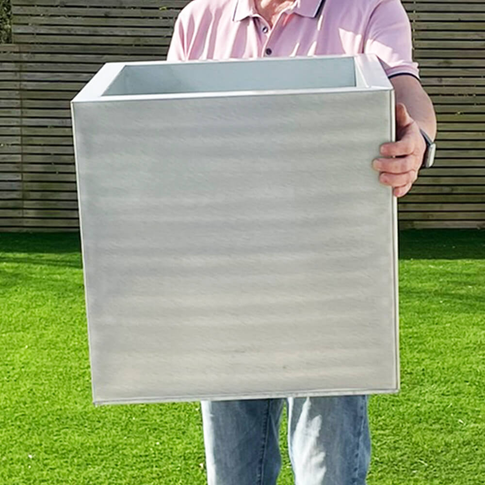 large garden planter cube