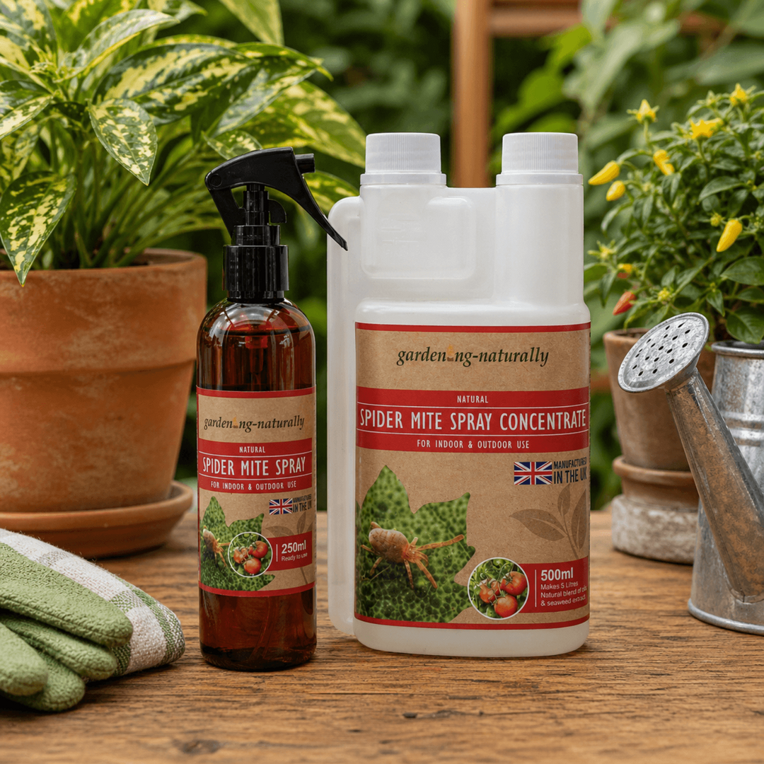 Gardening Naturally spider mite spray bottle and concentrate 