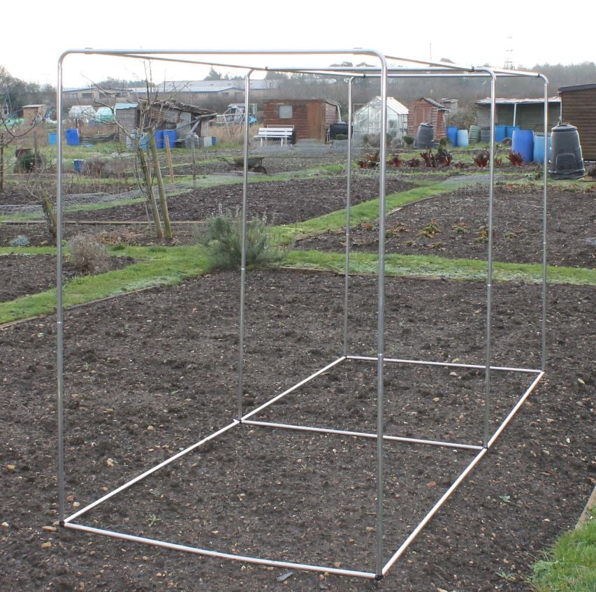 Large Portable Cage Aluminium Square