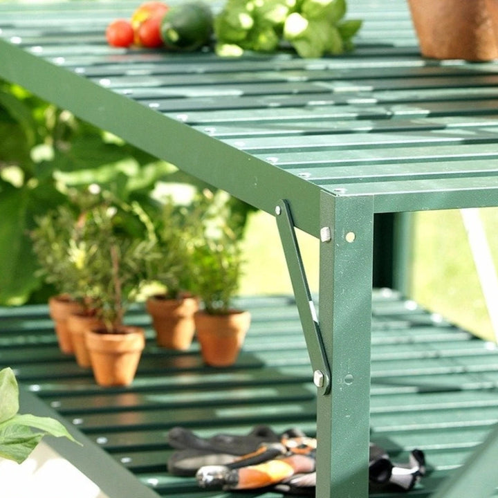 Aluminium Greenhouse Staging and Plant Shelving