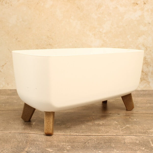 Ter Steege Planter fay blue gold bloempot binnen 29 cm ovaal Ter Steege Planter fay blue gold bloempot binnen 29 cm ovaal