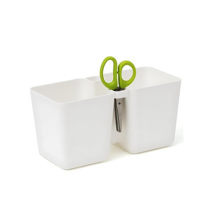 Windowsill Twin Herb Pot with 6 Blade Scissors