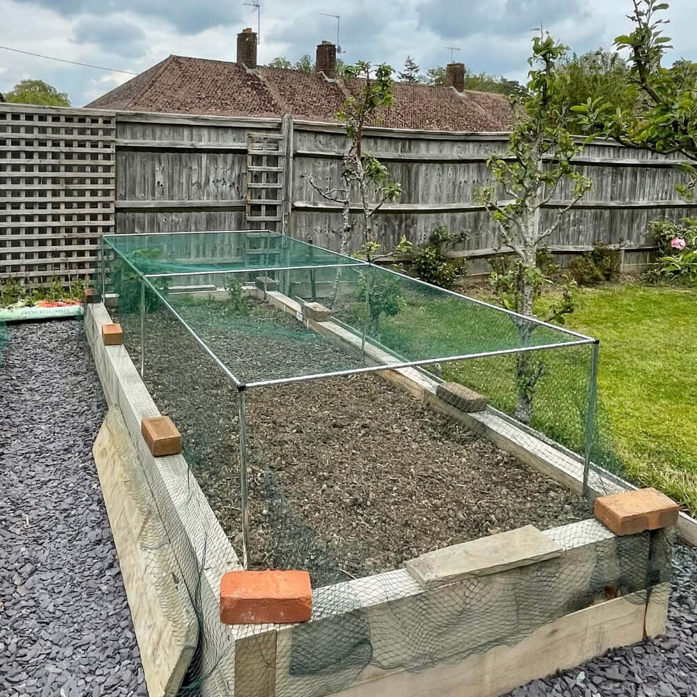 Bird Netting Garden Structures