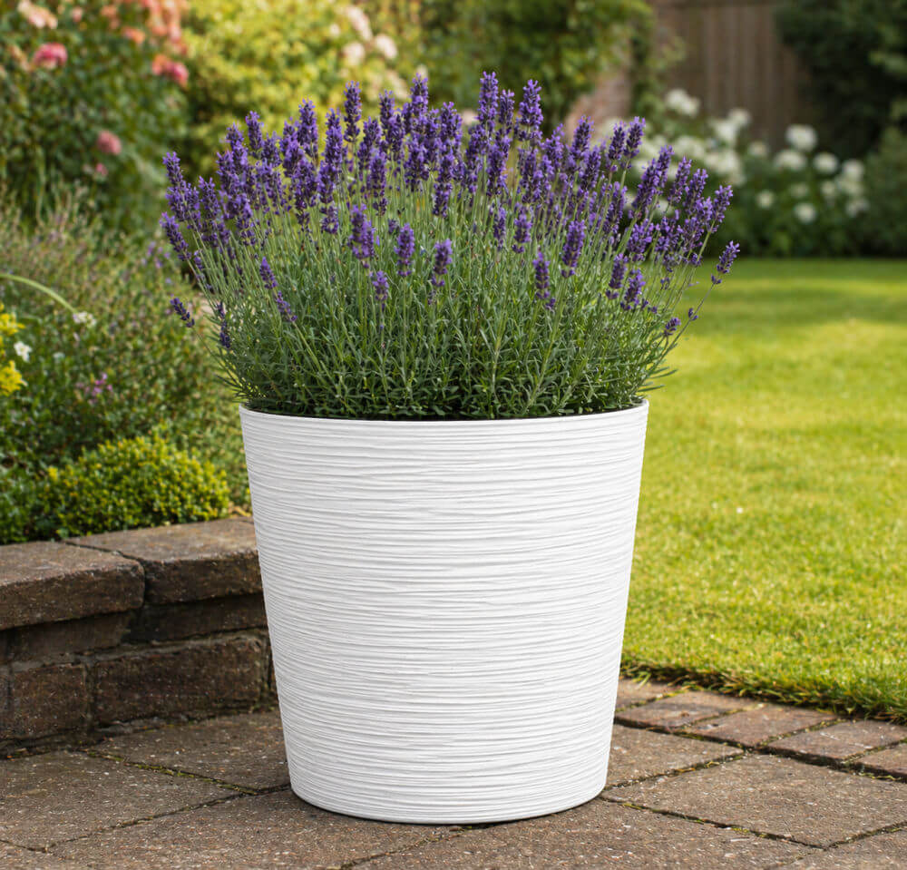Sustainable Recycled Round Planters (9 Litres)
